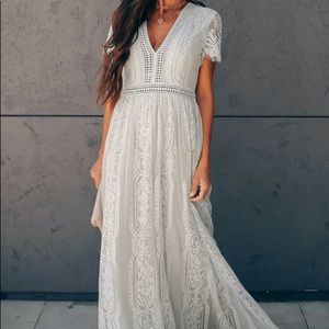 ModinDress BEAUTIFUL White Maxi Dress